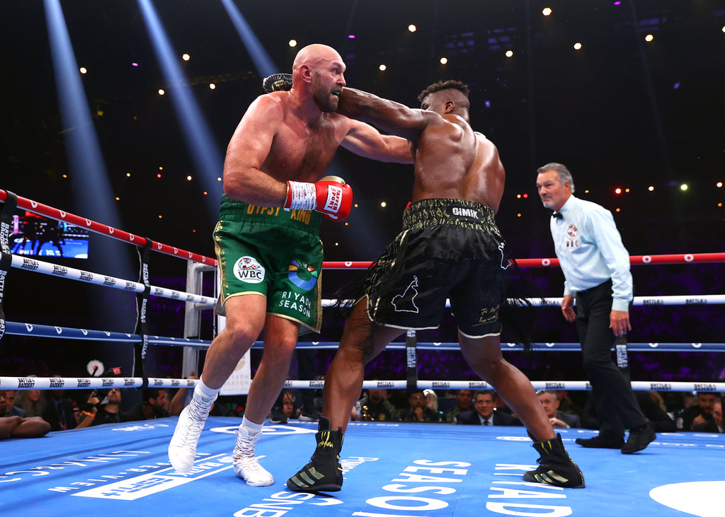 Tyson Fury vs Francis Ngannou was one of the Saudi Arabia spectacles (Image: Riyadh Season).