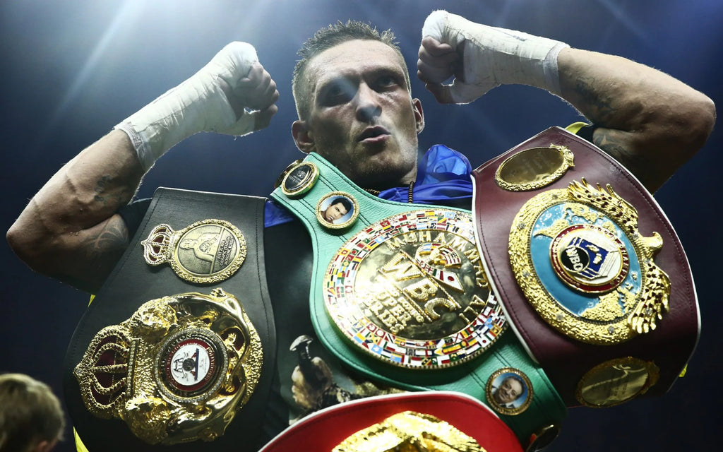 Oleksandr Usyk reigned at cruiserweight then heavyweight (Image credit: TASS). 