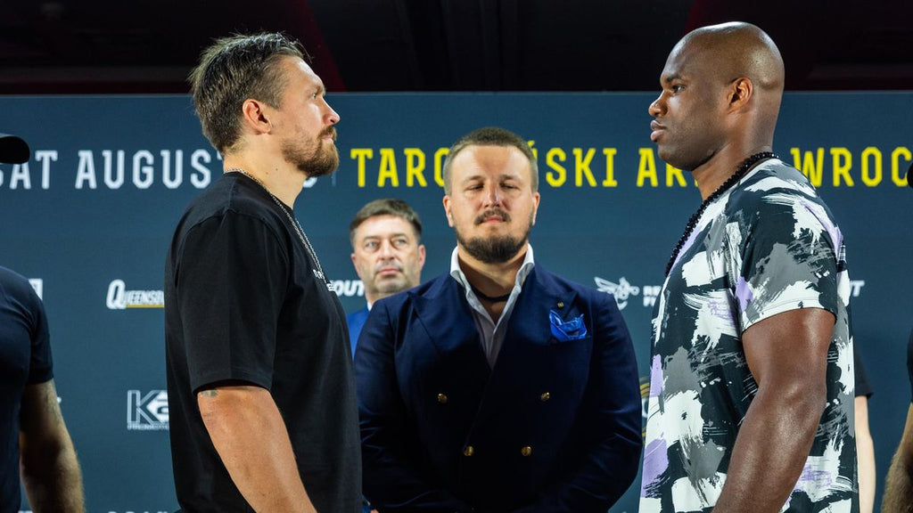 Usyk defends his heavyweight titles against Dubois in Poland (Image: TNT Sports).