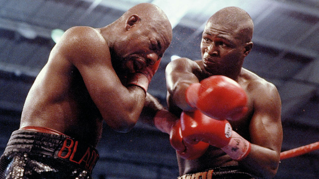 James Toney was one of the true shoulder roll masters in his career (Image: Getty).