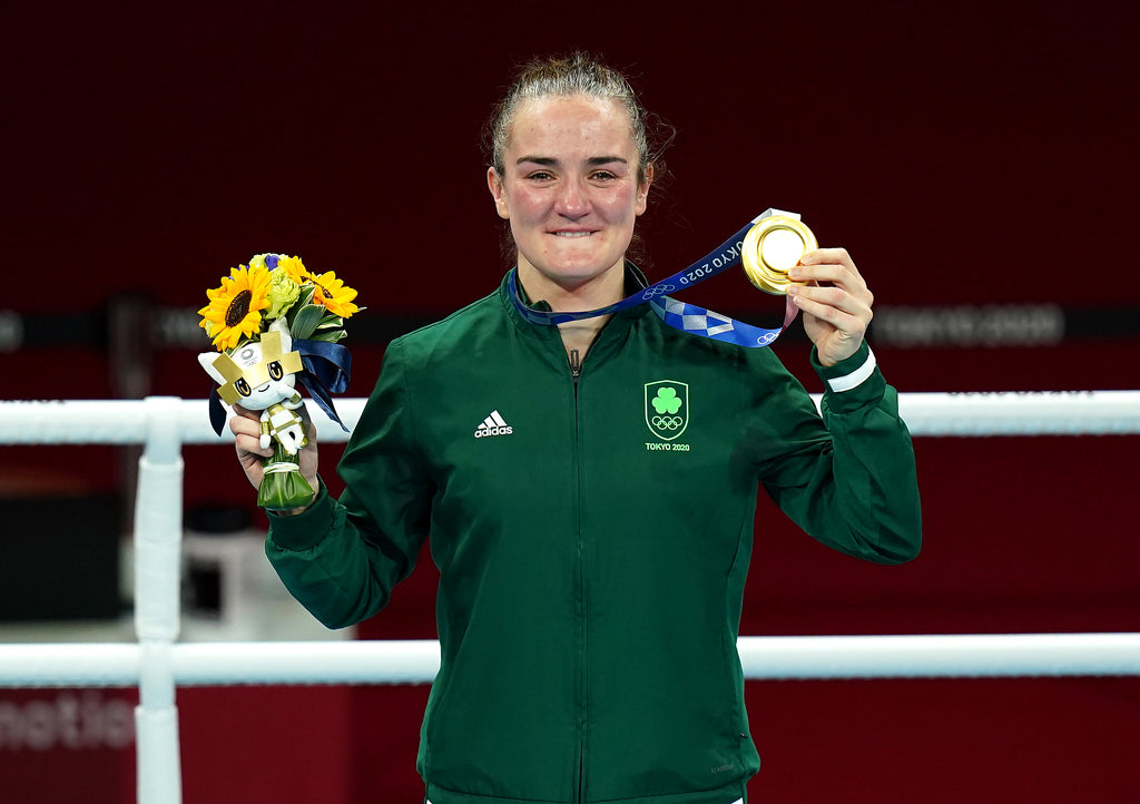 Kellie Harrington with a historic victory in Japan for Ireland (Image: SportsFile).