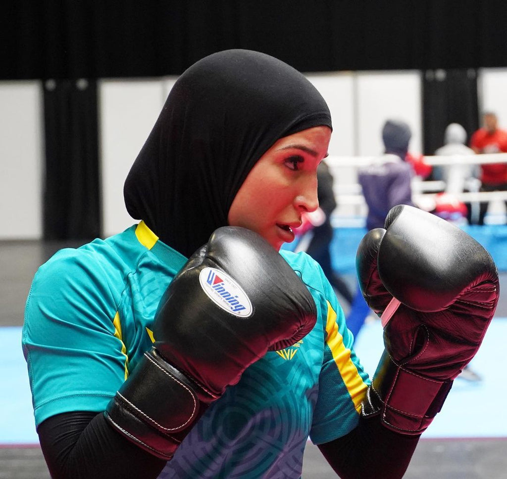 Tina Rahimi made history at The 2022 Commonwealth Games.