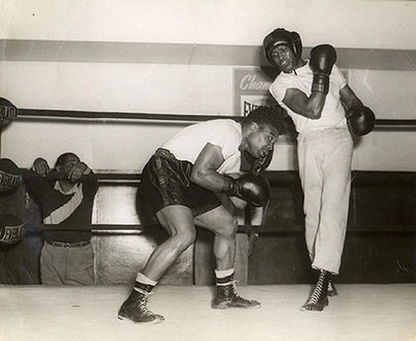 Aaron Wade was a sparring partner and eventual opponent for Sugar Ray Robinson (Image: Top Class Boxing).