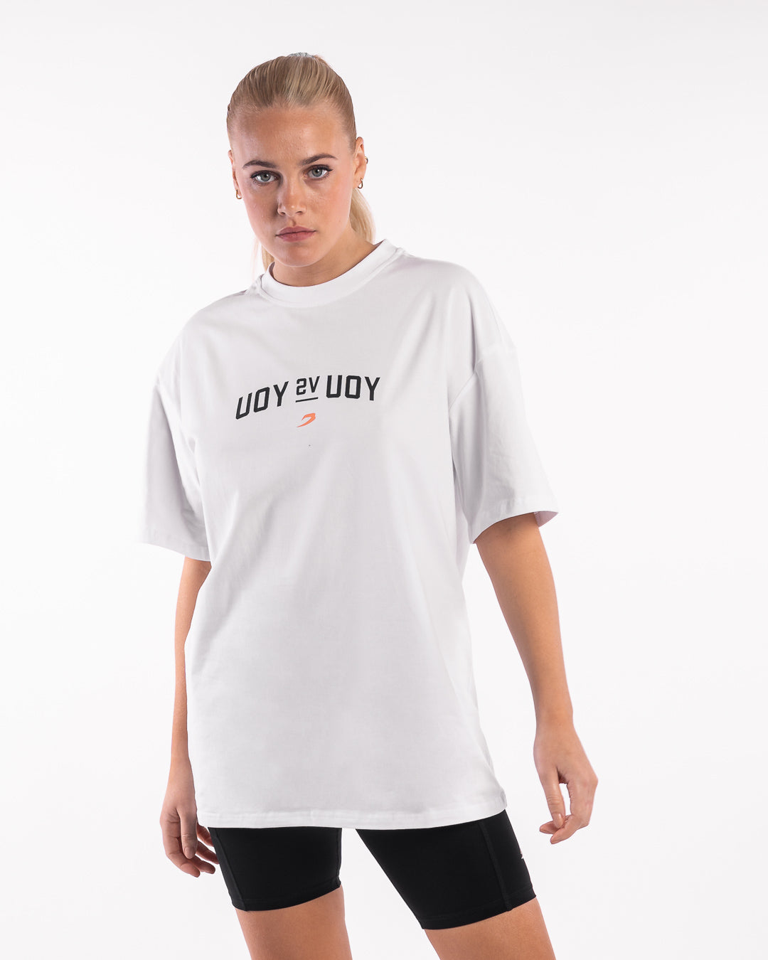 EXCEL BOXY OVERSIZED T-SHIRT / WHT