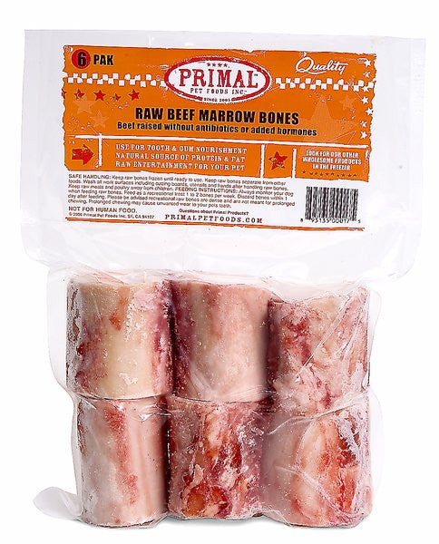 Primal Beef Marrow Bones (6 Pack 