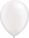 Pearl White Balloons