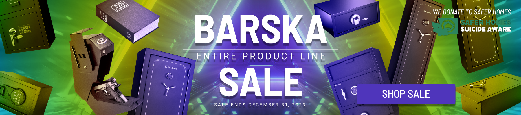 10% off ALL Barska Safes