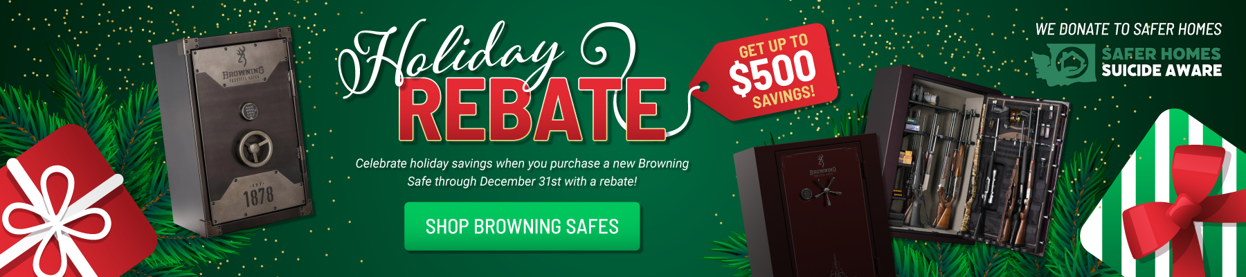 Browning Holiday Rebate - Get up to $500 Off