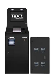 Tidel R4000 + Rolled Coin Dispenser
