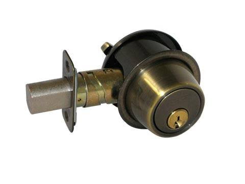 Honeywell 8732101 Electronic Entry Knob Door Lock Antique Brass