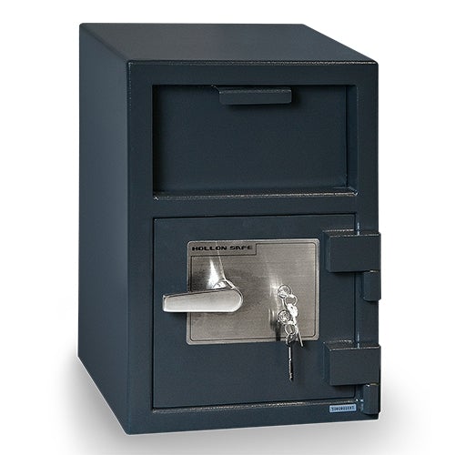 Hollon FD-2014K Front Load Depository Safe with Key Lock - 20790260695098