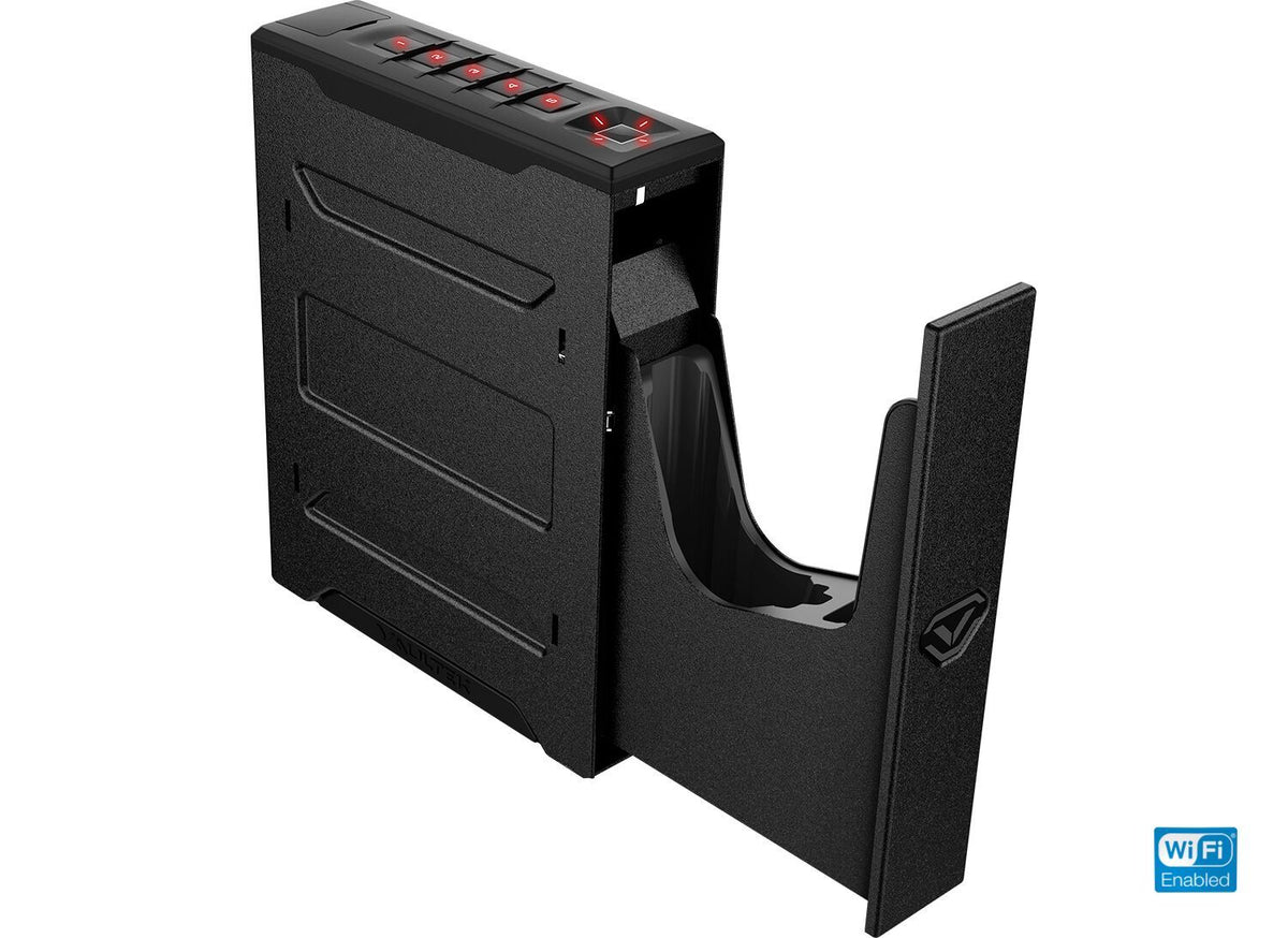 under bed biometric gun safe