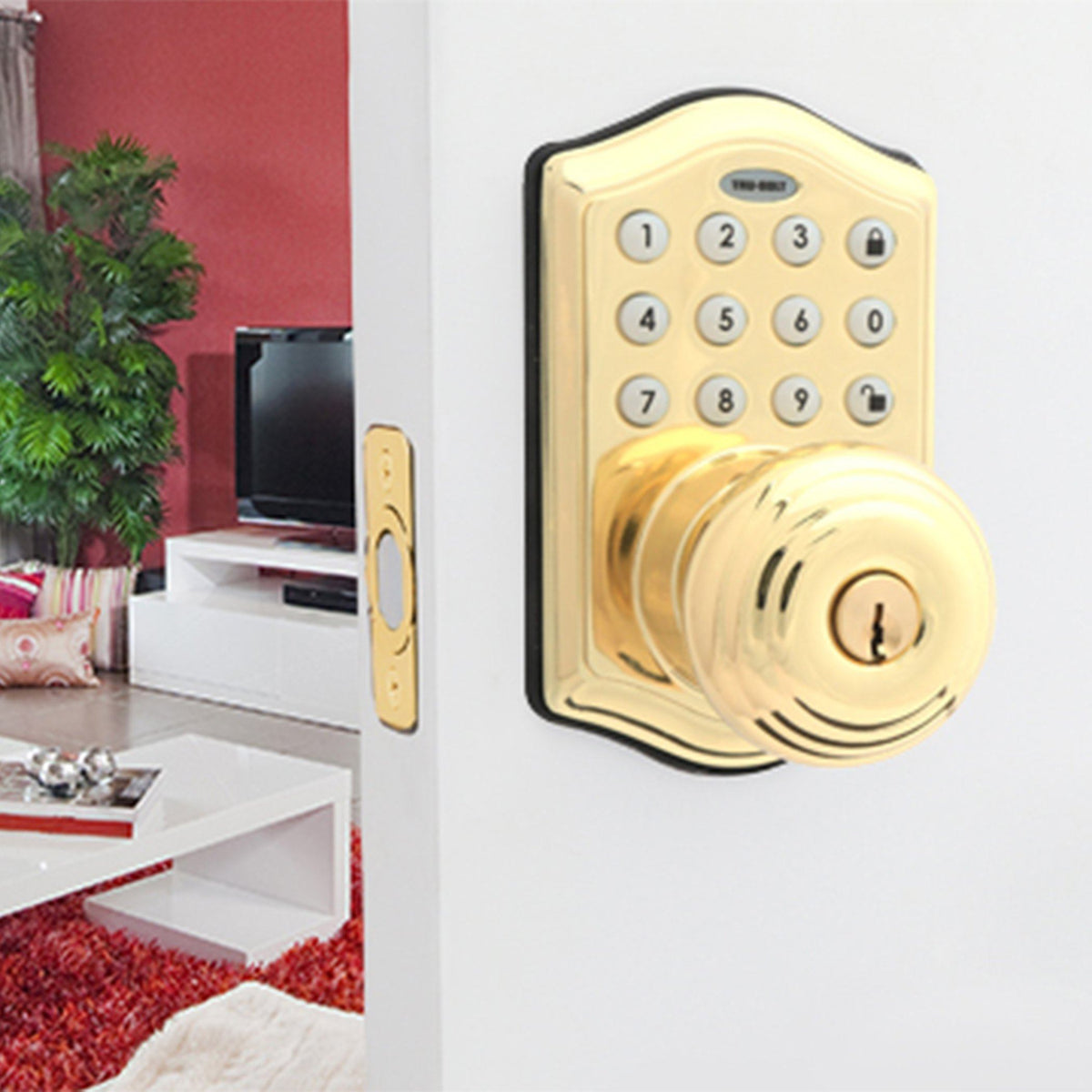 signstek electronic keypad door knob lock manual