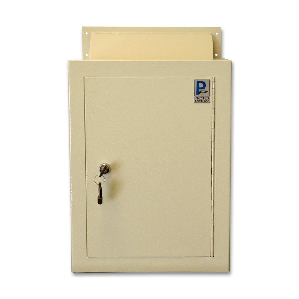 Protex MDL-170 Wall-Mount Letter Locking Drop Box with Chute ...