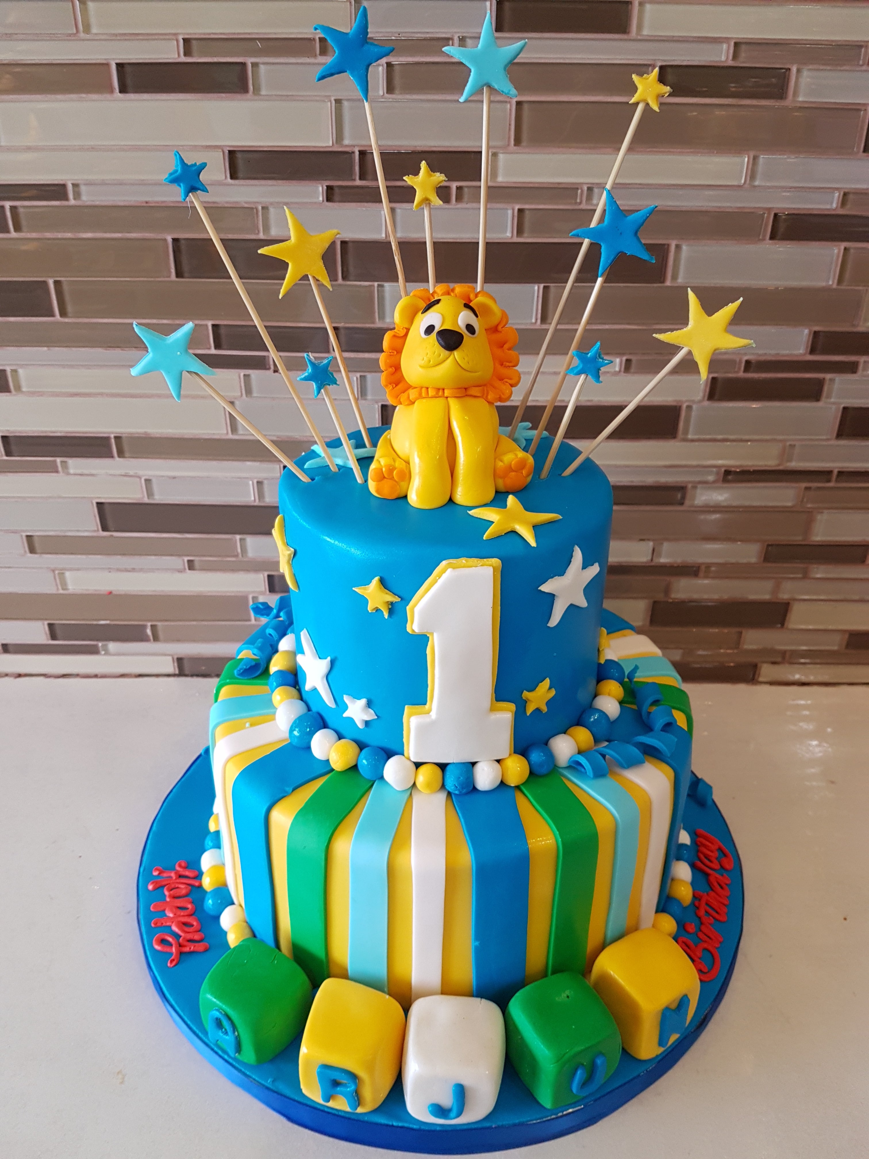 Boys Birthday Cakes ged 2 Tier Rashmi S Bakery