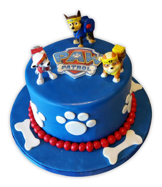 Paw Patrol Fondant Cake - Rashmi's Bakery