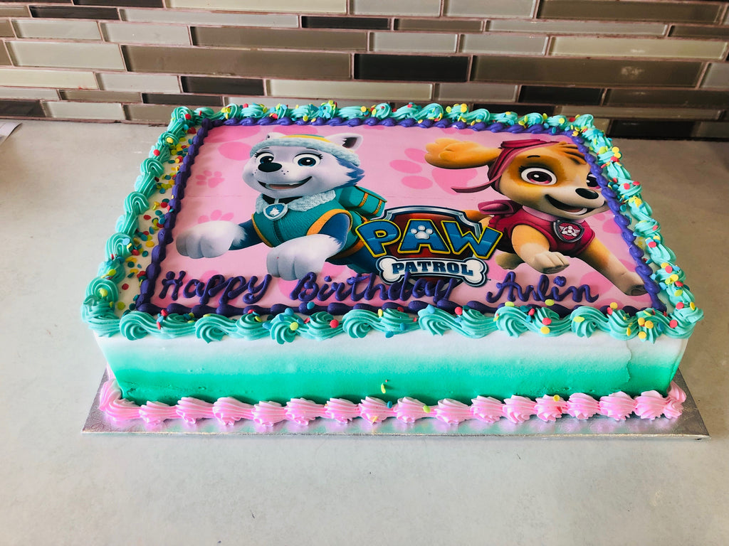 Skye & Everest Paw patrol cake - Rashmi's Bakery