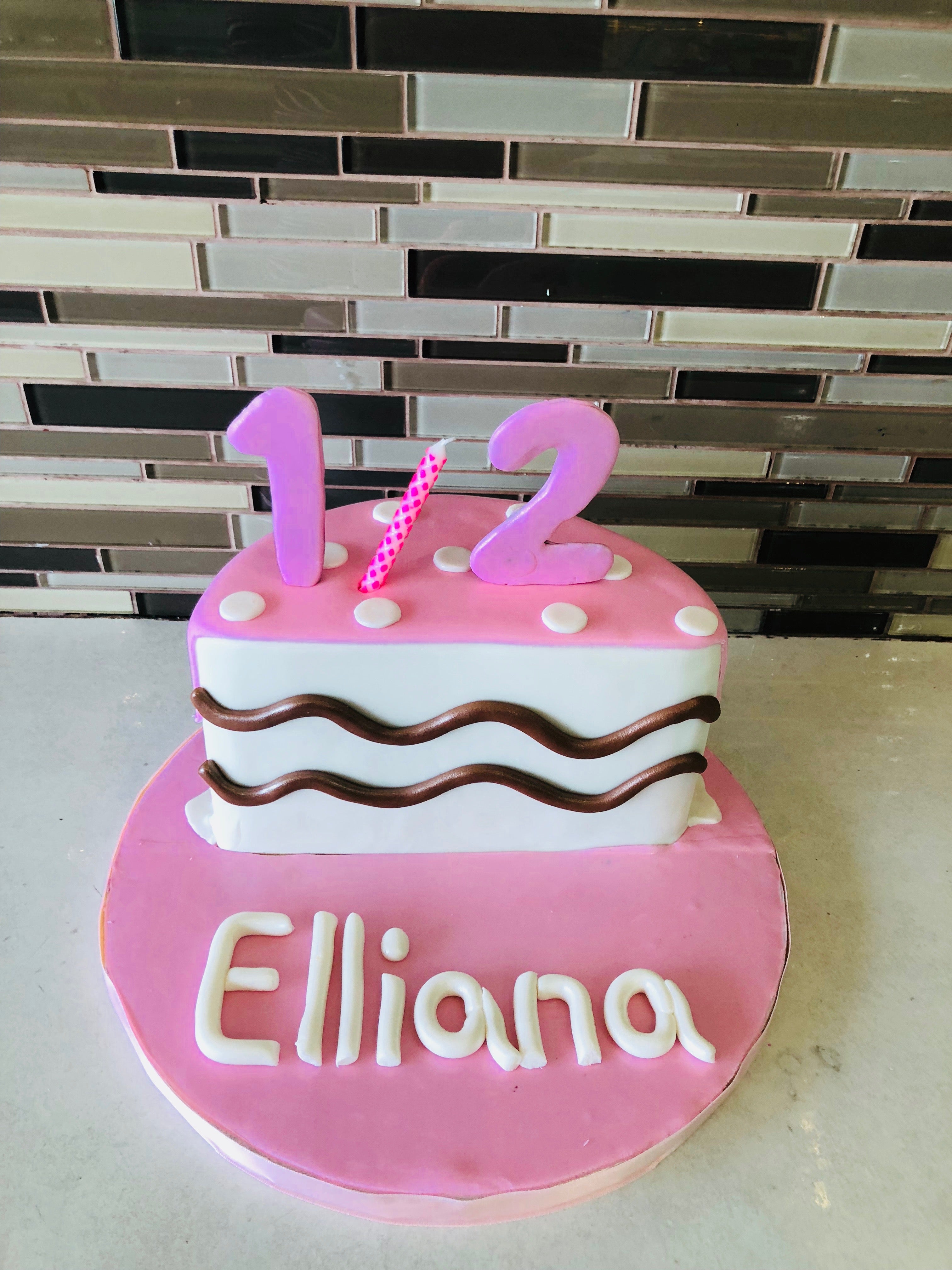 Elliana Half Birthday Cake Rashmi S Bakery