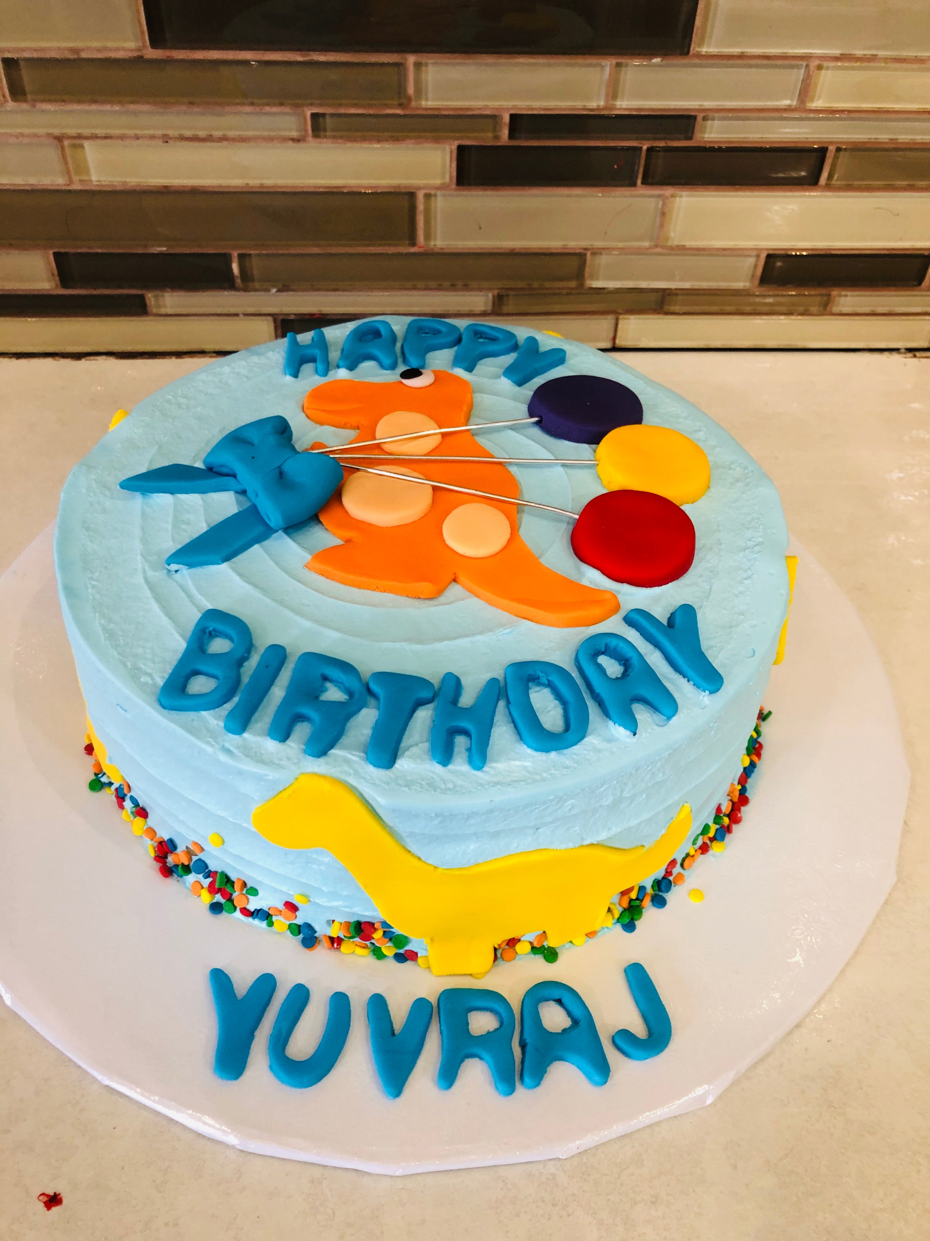 Boys Birthday Cakes Tagged 5 10years Rashmi S Bakery - dino bakery roblox