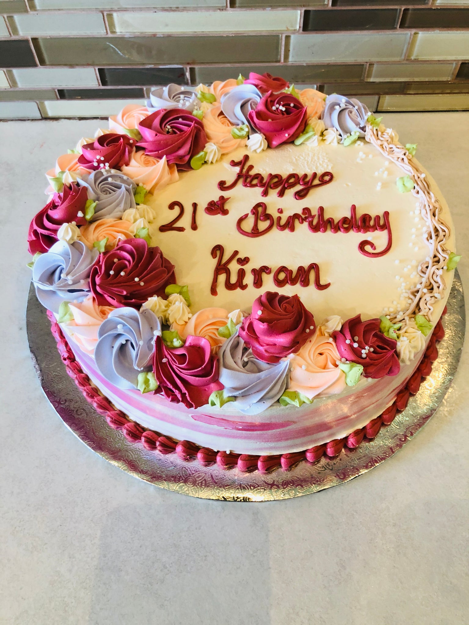 KIRAN BIRTHDAY CAKE - Rashmi's Bakery