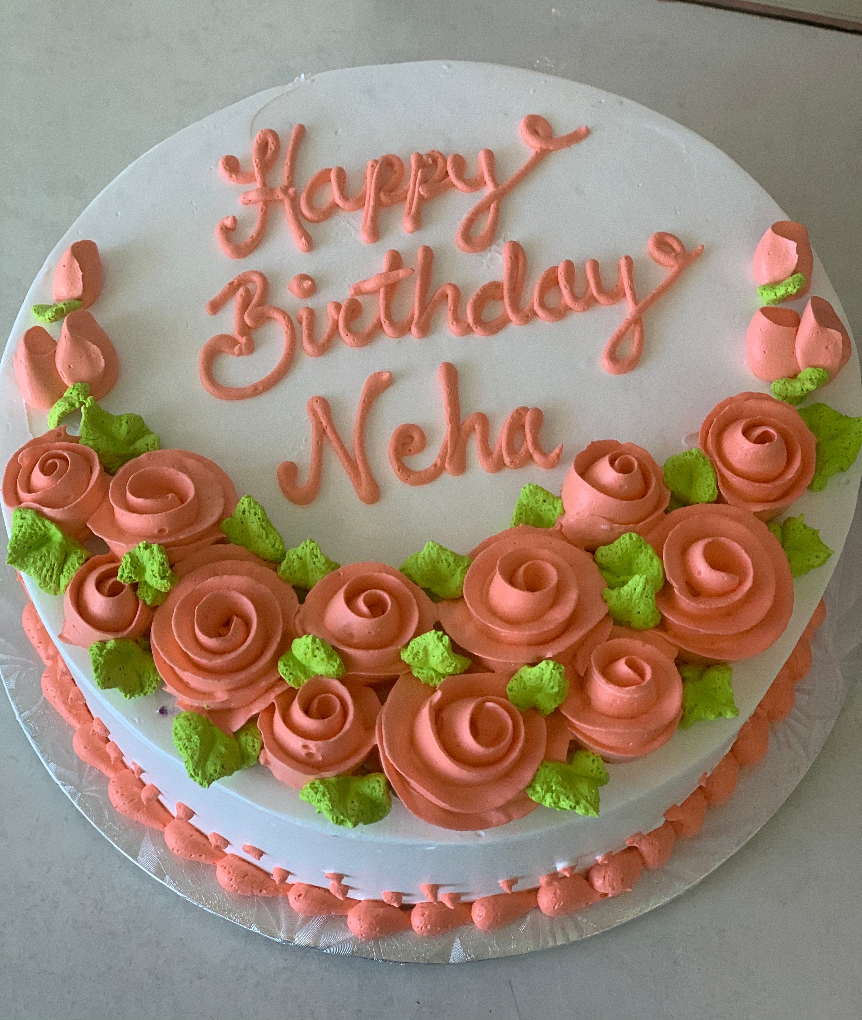 Happy Birthday Cake Images With Name Neha