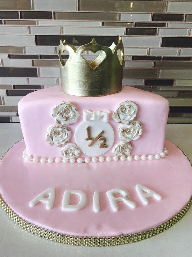 Adira Half Birthday Cake Rashmi S Bakery