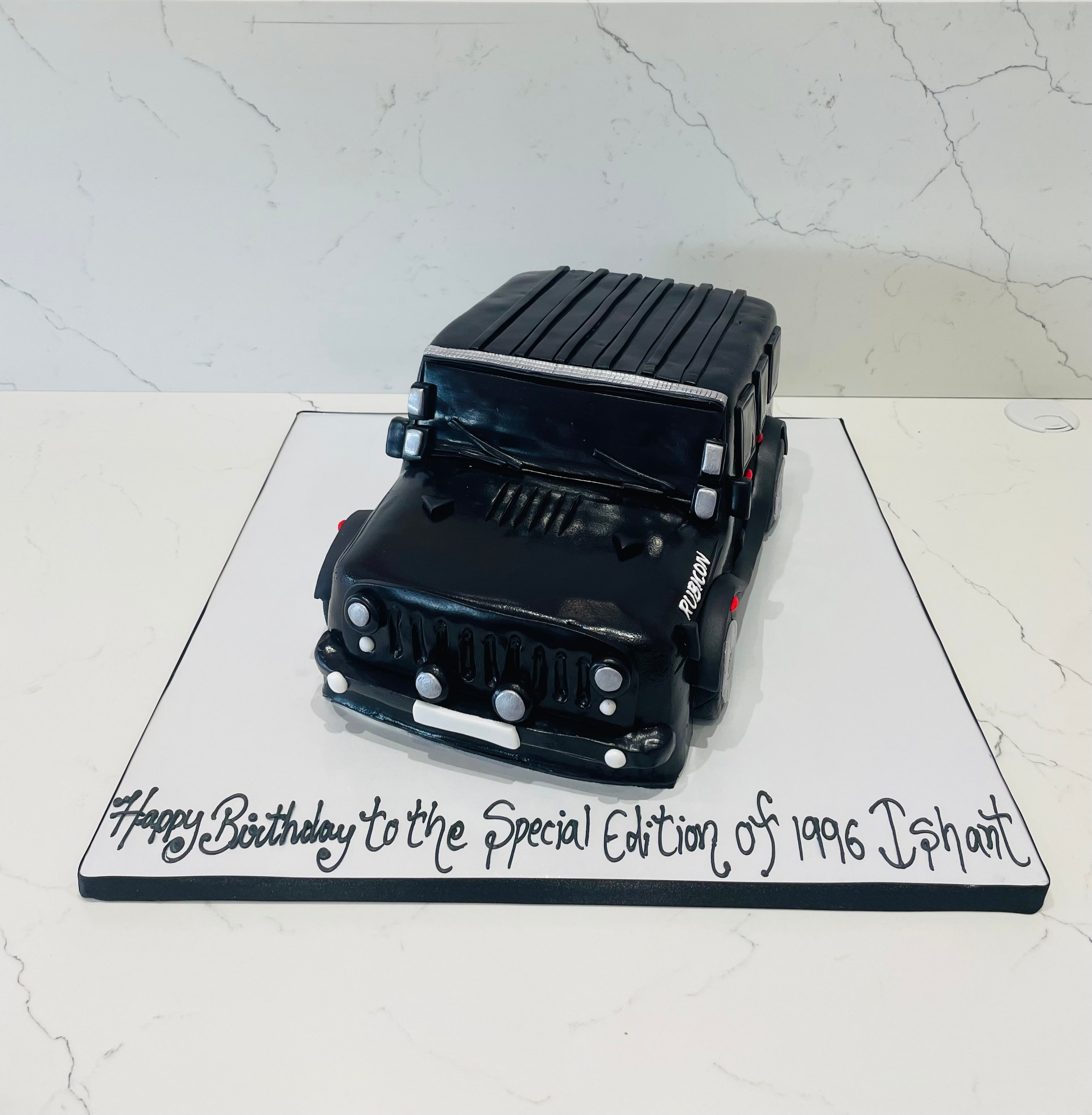 JEEP RUBICON MOLDED CAKE - Rashmi's Bakery