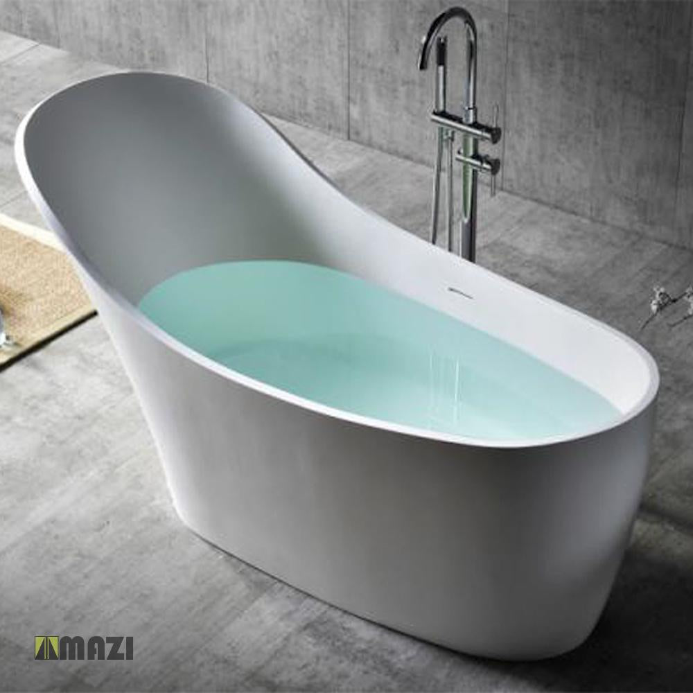 Freestanding Solid Surface Soaking Tub Hx 8811