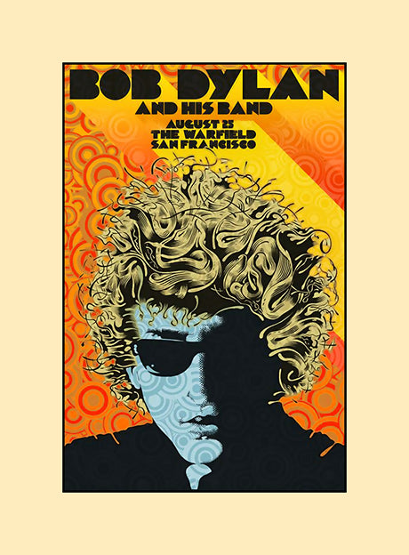 Bob Dylan Concert Poster The Vintage Image Shop