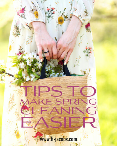 Tips to make spring cleaning easier lifestyle blog at Li-Jacobs.com