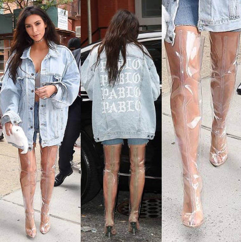 Kardashian-Clear-plastic-boots