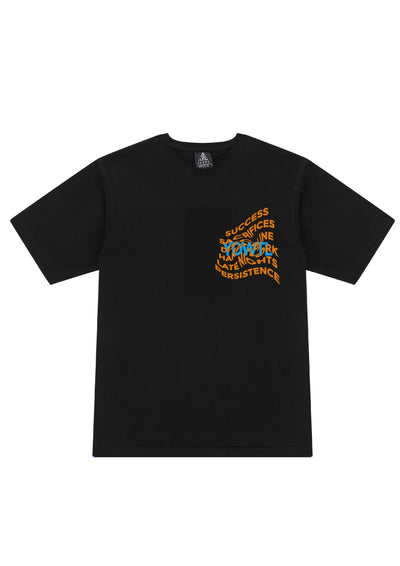 New Wave T-Shirt (Black) - wrestlingskininfections