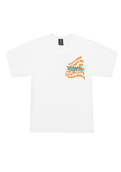 New Wave T-Shirt (White) - wrestlingskininfections