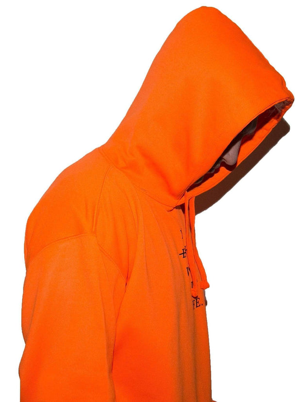 Limited Edition Safety Orange Redline Hoodie - wrestlingskininfections
