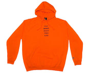 Limited Edition Safety Orange Redline Hoodie - wrestlingskininfections