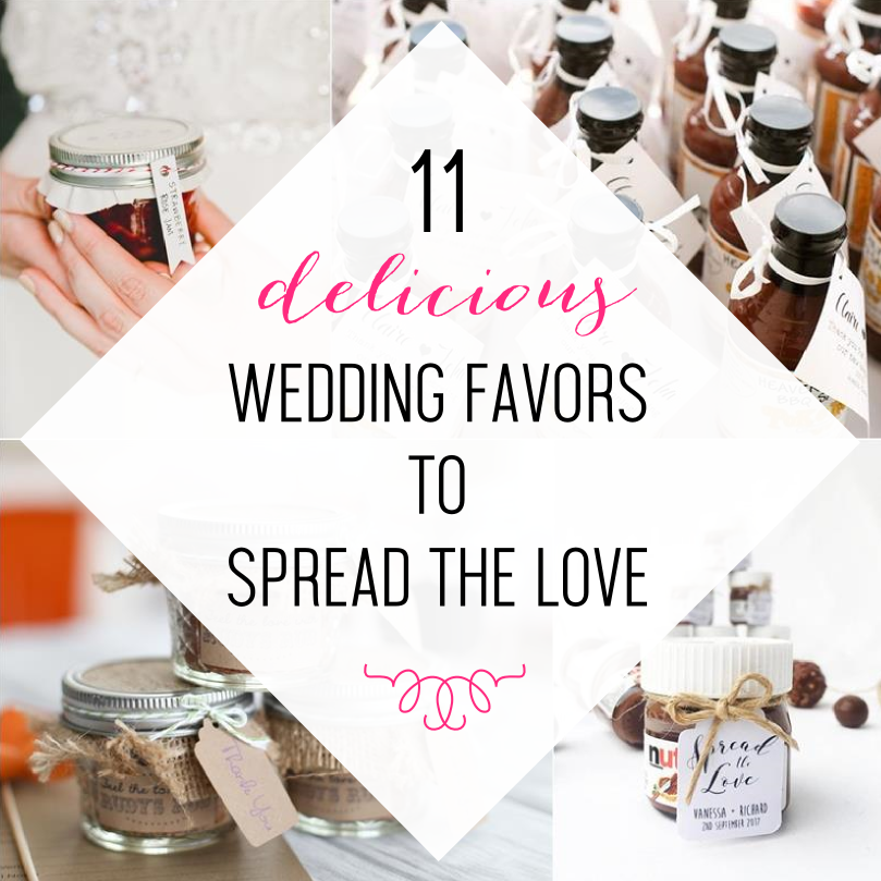 11 Delicious Wedding Favors to Spread the Love – Once Upon Supplies