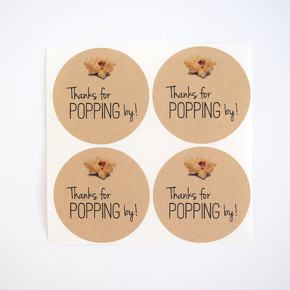 Thank You For Popping In Printable Free Printable Templates by Nora