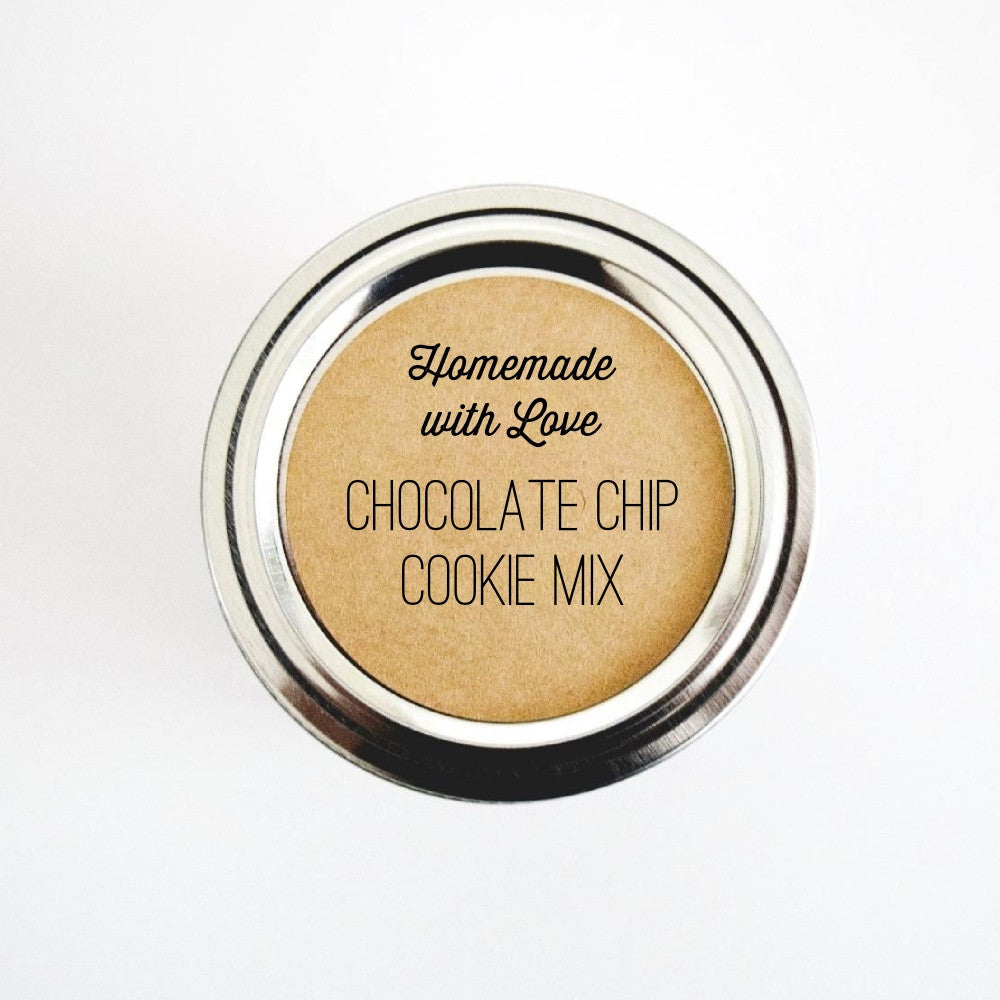 Chocolate Chip Cookie Mix Jar Labels – Once Upon Supplies