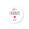 Her Favorite Stickers for Wedding Favors and Guest Welcome Gifts - Once Upon Supplies