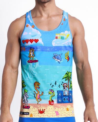 8-BIT WILD BEACH PARTY - Swim Brief