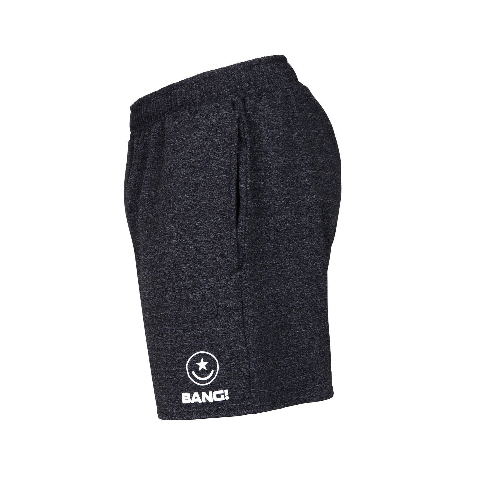 mens grey jogger shorts