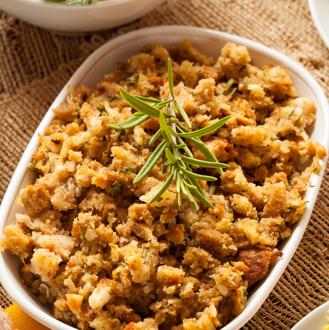 Rosemary Bread Stuffing – The Olive Groove