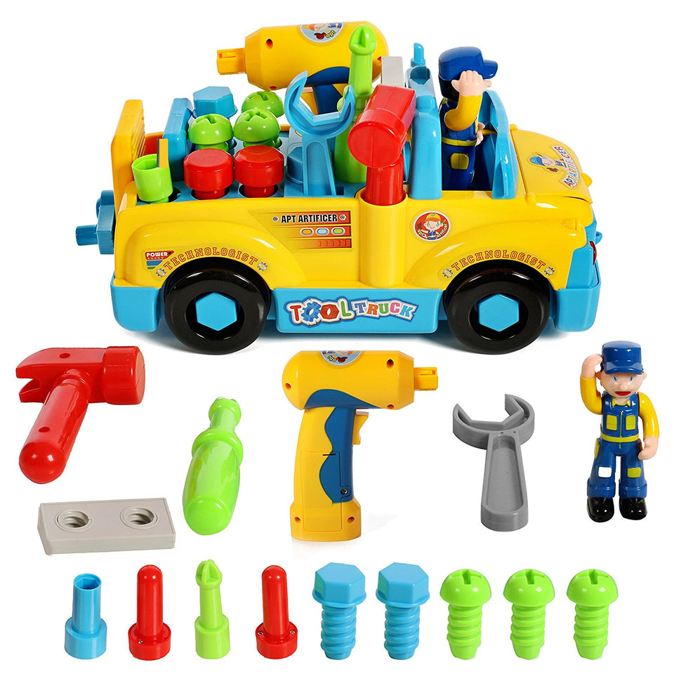take apart toys with drill