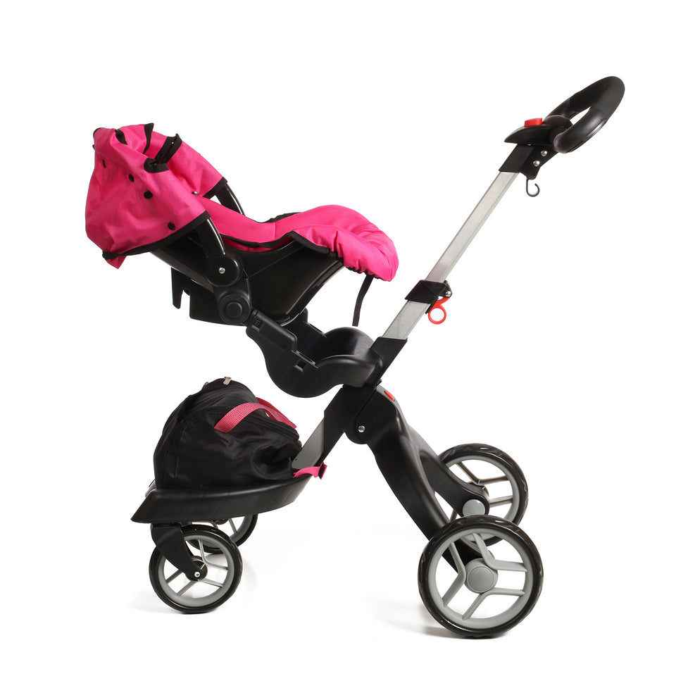 doll stroller with swivel wheels