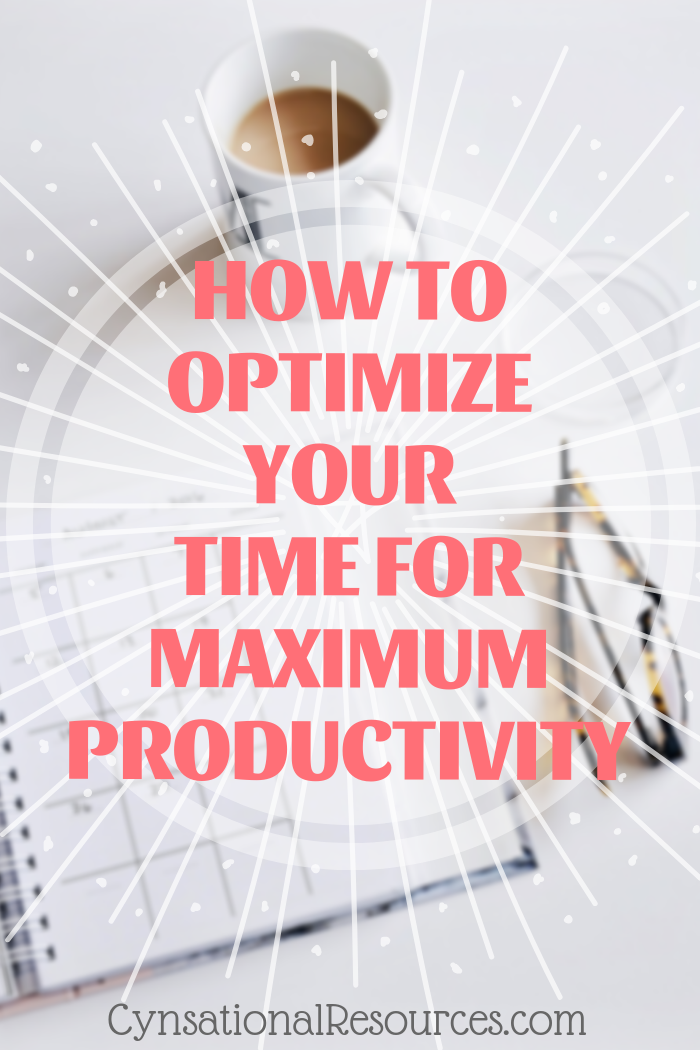 How to Optimize your Time Pin2