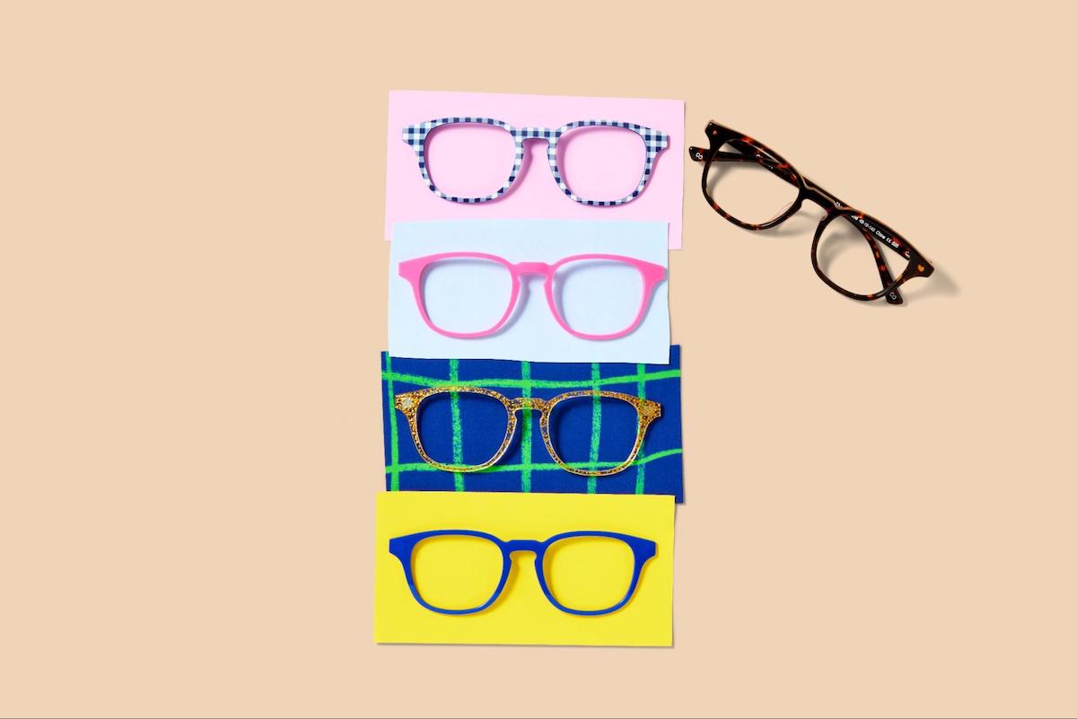 10 Pairs of Unique Glasses With Fun Snap-On Frames