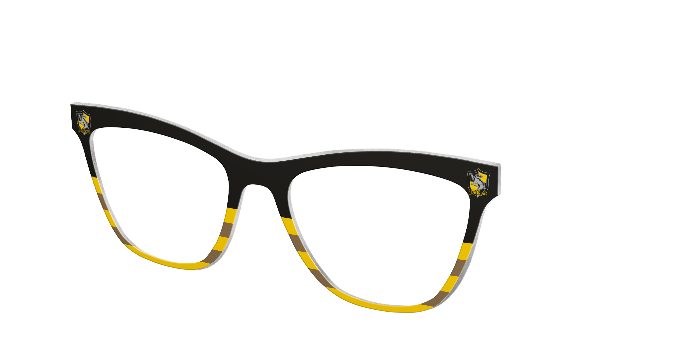 Hufflepuff™ Glasses, Hufflepuff™ Tortoise + Glasses