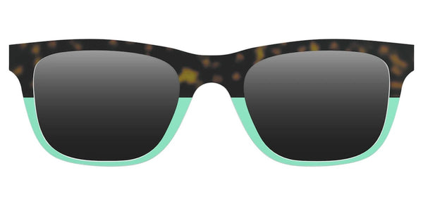 Prescription sunglasses for men: Matcha Split Sun Top