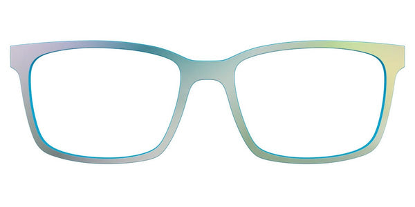 Rectangle glasses: The Iridescent