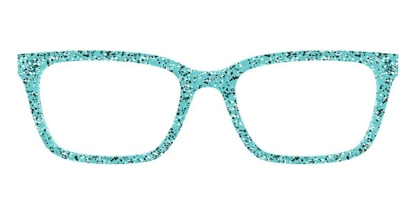 Glitter eyeglasses: The Mint Sparkle